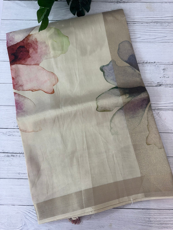 Tissue mix Soft silk saree MS8146