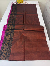 Soft Tissue mix soft Silk Saree BSTMCM
