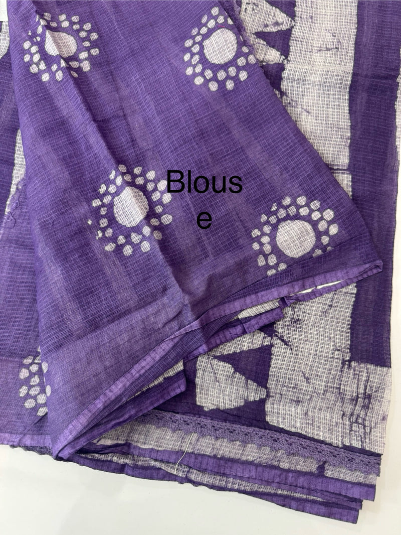 Pure kota doria saree MBKD457
