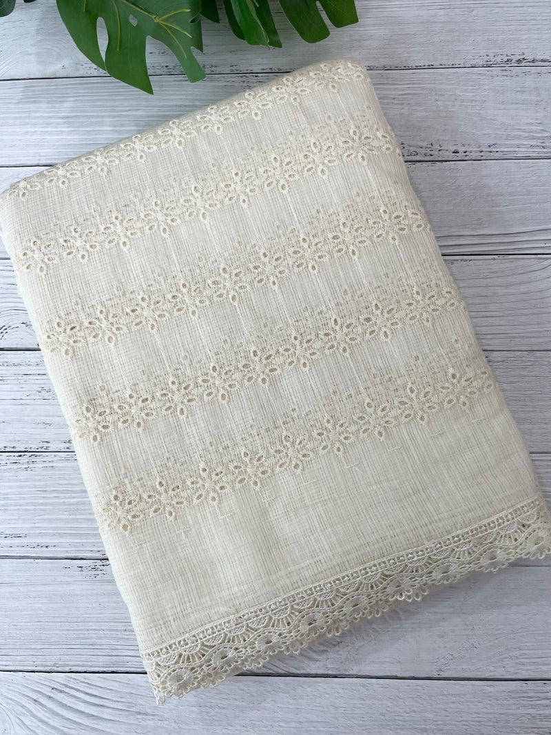 NetKota Hakoba saree with lace border MS6713