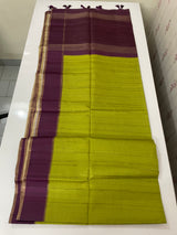 Semi silk saree with zari weaving  MSG6161