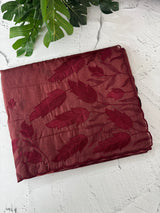 Semi Organza saree with thread work - MSH7654