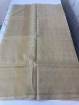 Tissue silk saree MTTS66- LightGolden