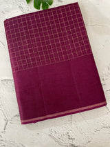Tussar mix Semi silk saree with small zari weaving MSS8925