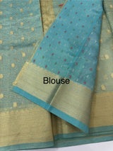 Banarasi crush tissue saree MS11290