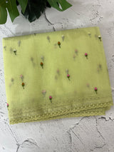 Kota checks saree with embroidery MS7679 (1)