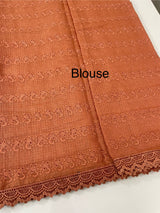 NetKota Hakoba saree with lace border MS6713
