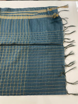 Bhagalpuri Semi tussar saree MS896 - GreyishBlue