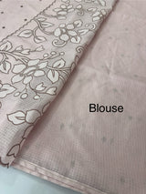 Silky kota applique work saree MSK15039