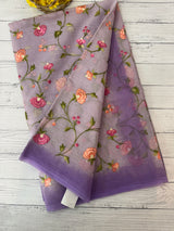 Soft kota silk saree with embriodery MS14809