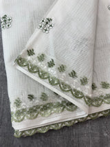 Kota cotton embriodery saree MS5645