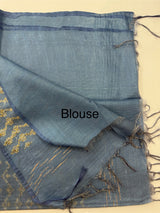 Soft Semi tussar saree with tissue weaving MS871 (4)
