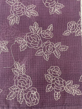 Silky kota embroidery saree  MS14856