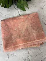 Semi organza saree with thread work - MSH910