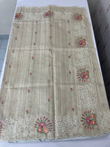 Kota silk embroidery saree MSK8777