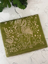 Silk organza saree with aari embroidery - MS14923