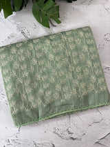 Matka Blended Tussar silk saree with embroidery MMT567