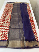 Soft chanderi saree  MS9871