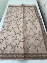 Soft kota silk saree with embroidery MS16429 - LightPeach