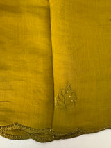 Unstitched Malai Chanderi Salwar Set - MUS103