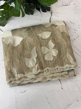 Organza saree with thread work- MC318