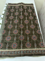 Semi Chanderi saree with hand kanta embroidery MS9899