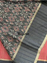 Semi silk saree with zari weaving  MSG6161