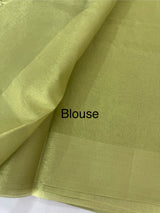 Tissue silk saree with embroidery MSH240