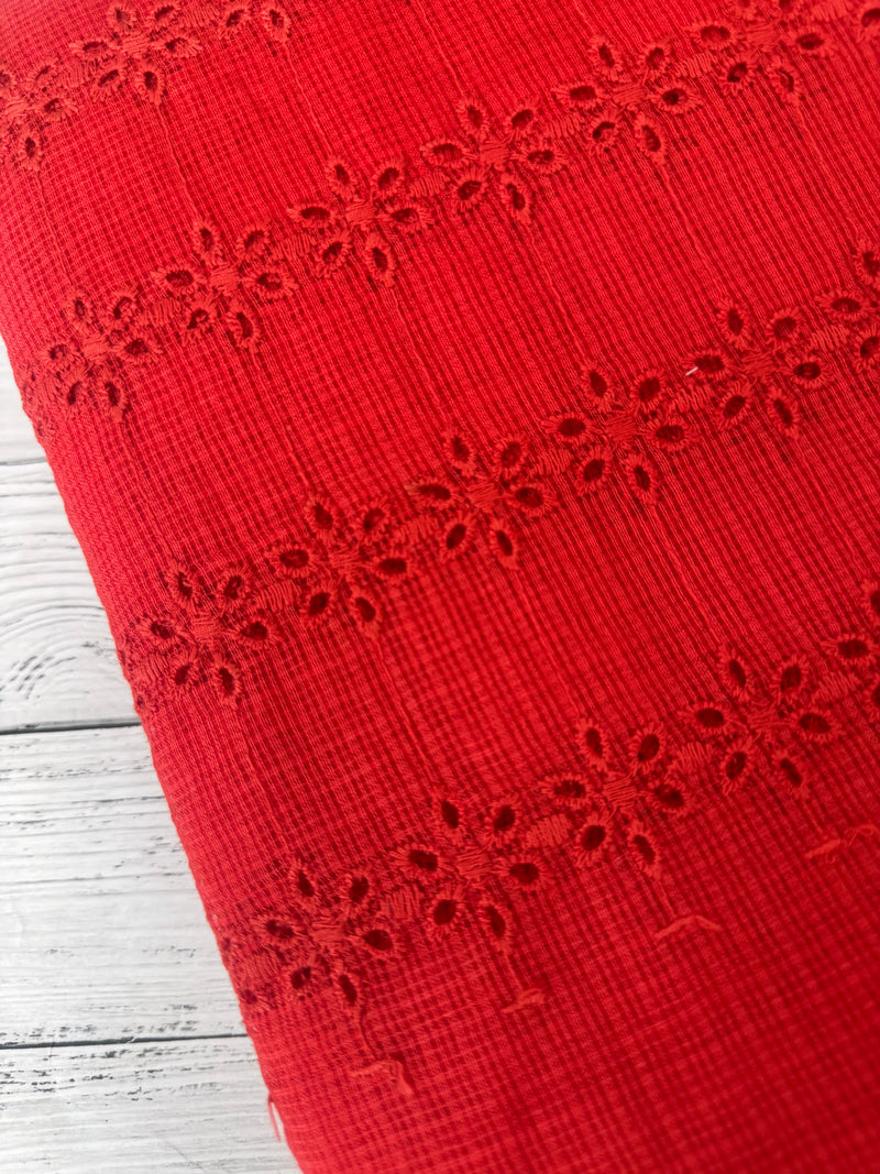 NetKota Hakoba saree with lace border MS6713 RED