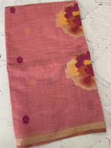 Jamdani silk Cotton Saree with thread work MSJ790