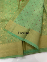 Banarasi crush tissue saree MS11290