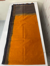 Soft silk sarees with contrast pallu & blouse MJL890