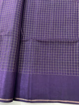 Tussar mix Semi silk saree with small zari weaving MSS8925
