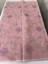 Netkota embriodery saree MS1496 Pink