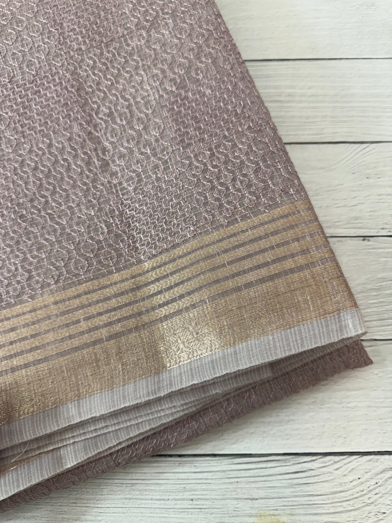 NetKota thread work saree MS2287- DuskyMauve