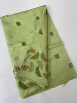Semi silk saree MS67449- DuskyGreen