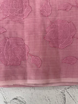NetKota Applique work saree  MSH198 - Pink
