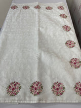Phulkari NetKota Embroidery saree - MS6006