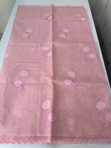 Kota Moonga checks Applique work saree  MSH278(2)
