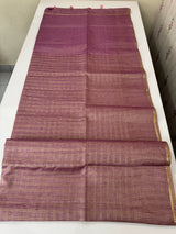 Tussar mix Semi silk saree with small zari weaving MSS8925