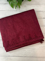 Cutwork Blended tussar saree with thread work MTS9078