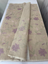 Netkota embriodery saree MS1496 Chiku