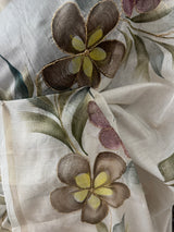 Handpainted Chanderi tissue silk saree MS78944