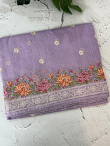 Silky kota embroidery saree MSK4333 - Lavender