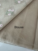 Netkota embriodery saree MS1496 PastelMauve