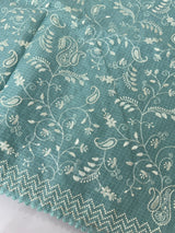 Kota silk saree with embroidery MKS7012 - Blue
