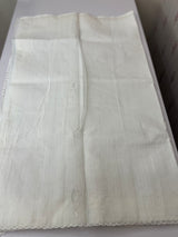 NetKota Applique work saree   -MSH998 White