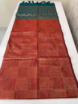 Brocade soft silk saree with blouse MSB789