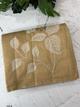 Blended Tussar silk saree with tissue applique work- MSH193 Beige