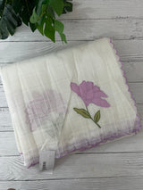 Kota silk cotton saree with applique work MS81789